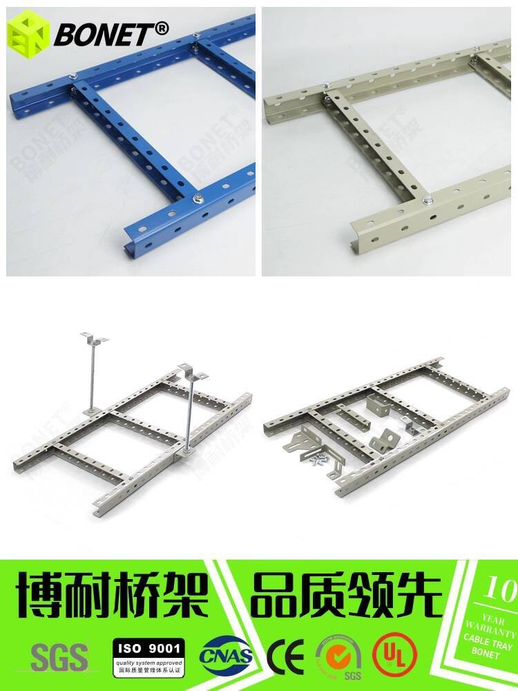Open Top Cable Tray Telecom Multi-Hole Strong and Weak Current Ladder ...