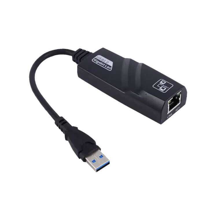 Product image RJ45 Network Port Adapter Smart 10/100/1000M USB to ...