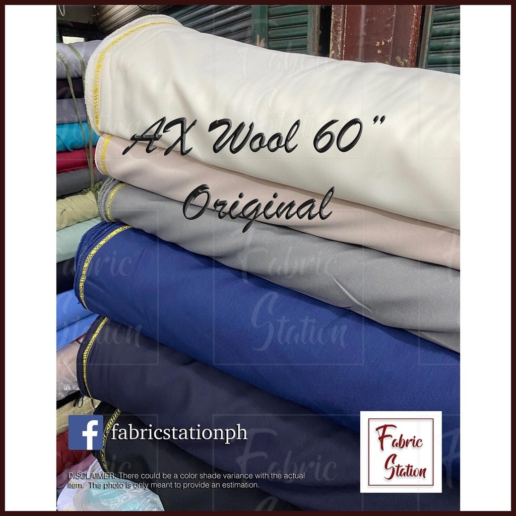Original AX Armani Wool Fabric 60