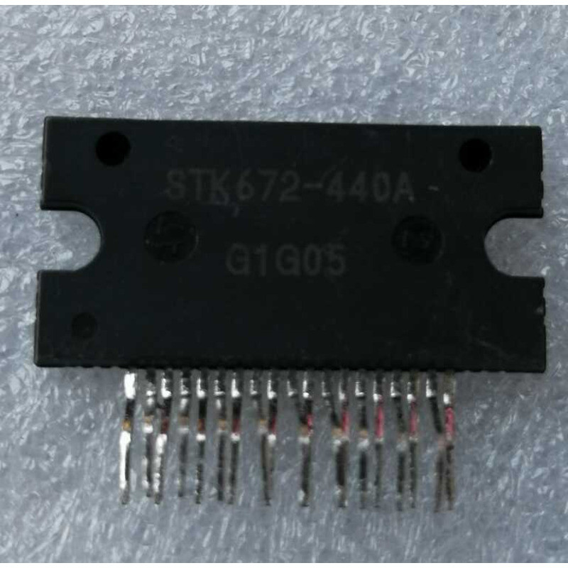 STK672-440A, two-phase stepper motor driver, original disassembly ...