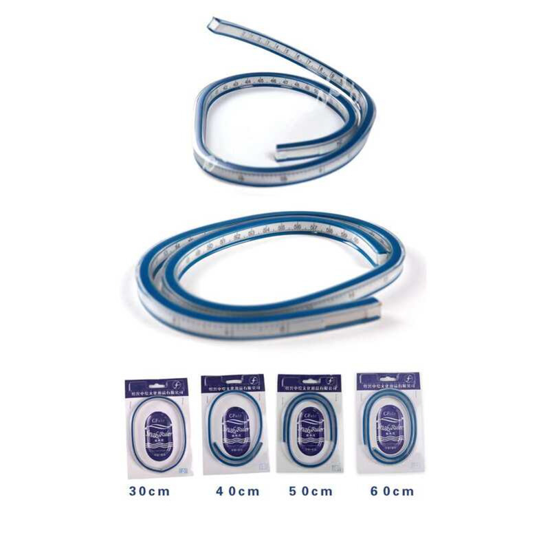 Artistic Snake Ruler|Snake Curve Ruler Flexible Design 30 40 50 60cm ...