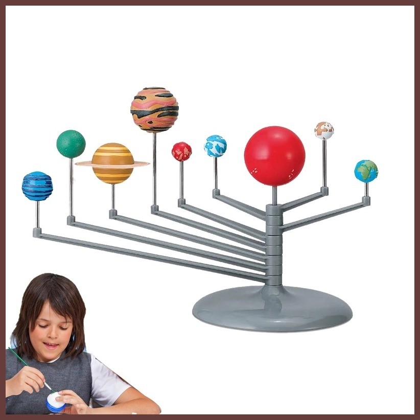 DIY Solar System Planets Model Kids Educational Science Toy Astronomy ...