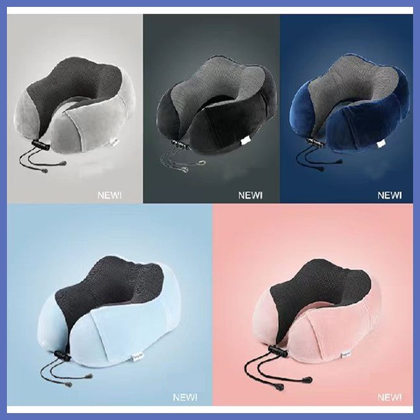 ♠ XICHI High Quality Type U Shaped Neck pillow Memory Foam Travel ...