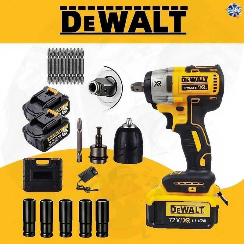 Heavy Duty 1/2 Inch Impact Wrench Drill Chuck – Metal Chrome Finish
