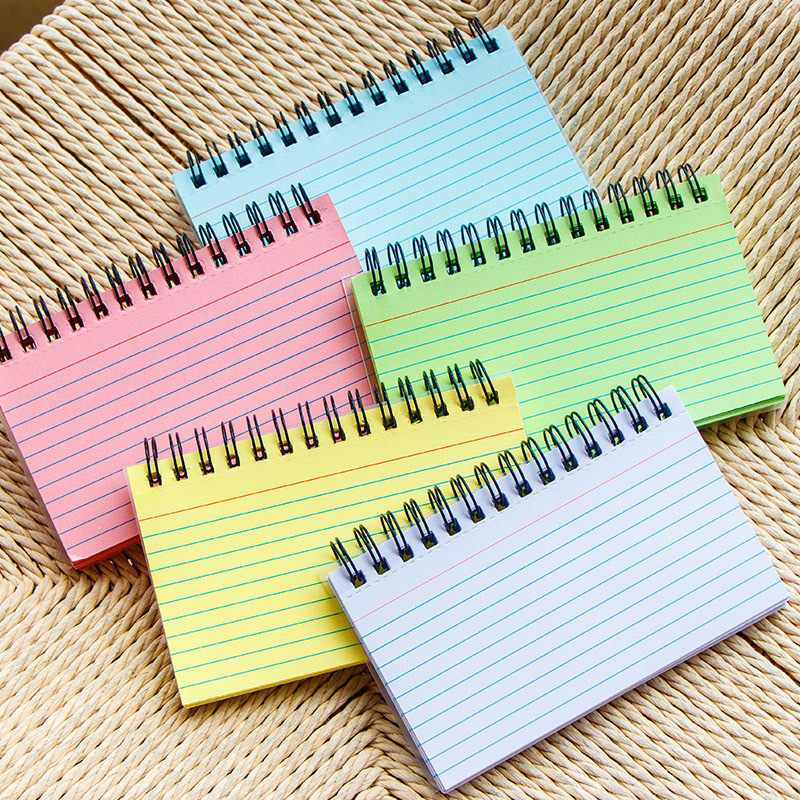 50PCS Horizontal Line Notebook Tearable Coil Book Journal Note Book ...