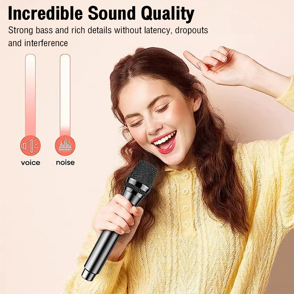 gdplus SHORE DM-2000S Professional Wireless Microphone UHF Handheld ...