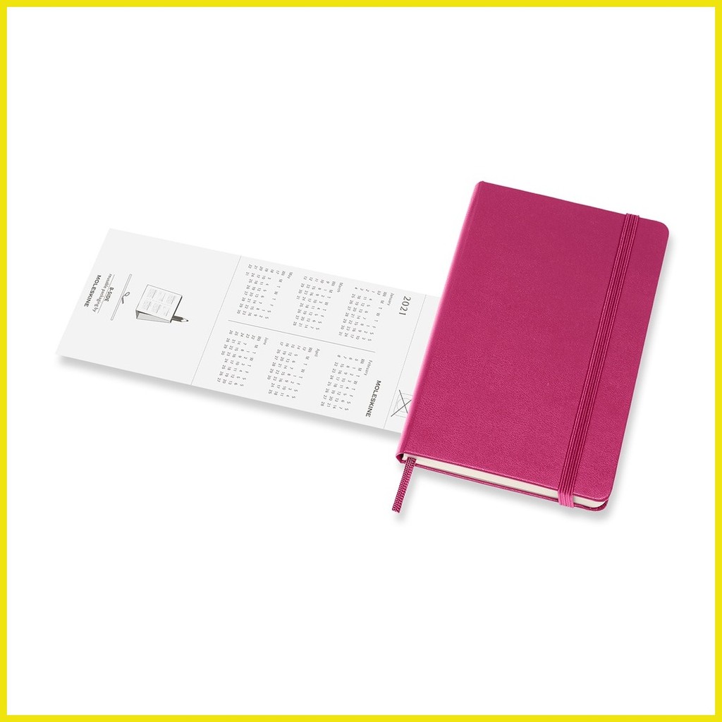Moleskine Classic Hard Cover Plain Expanded Notebook (Bougainvillea ...