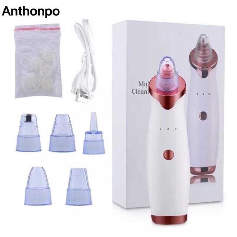 5 Tips Remover Vacuum Suction Blackhead Acne Extractor Pores Deeply ...