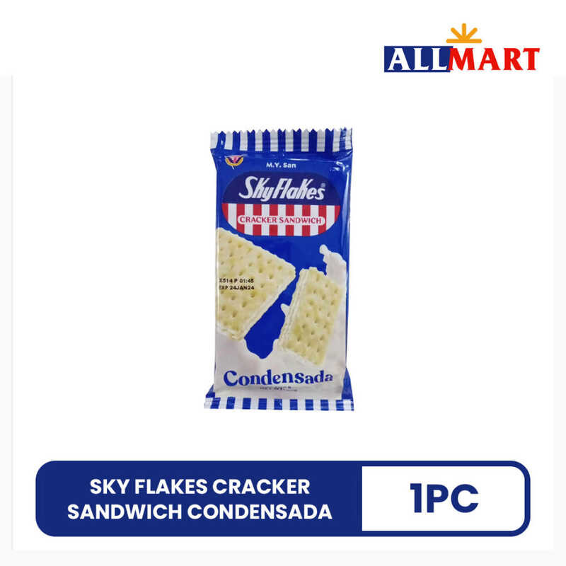 Crackers Soda Sky Flakes Cracker Sand Condensada Pc Allmart Online ...