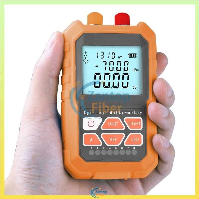 4 In1 Optical Power Meter OPM Visual Fault Locator VFL 5Km LED Network ...