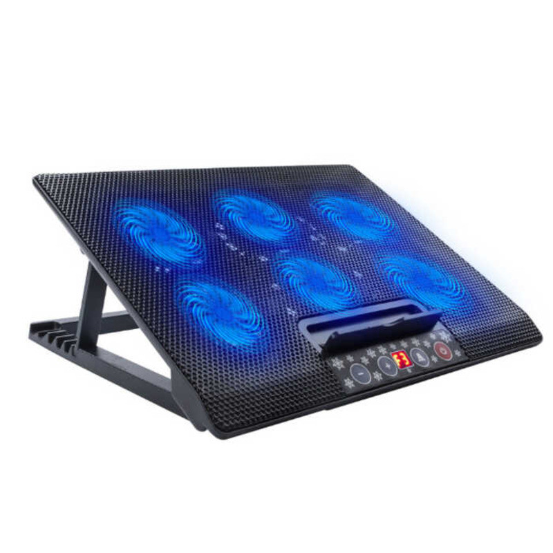 With Screen Display Addition Reducing Speed Notebook Radiator Six Fan ...