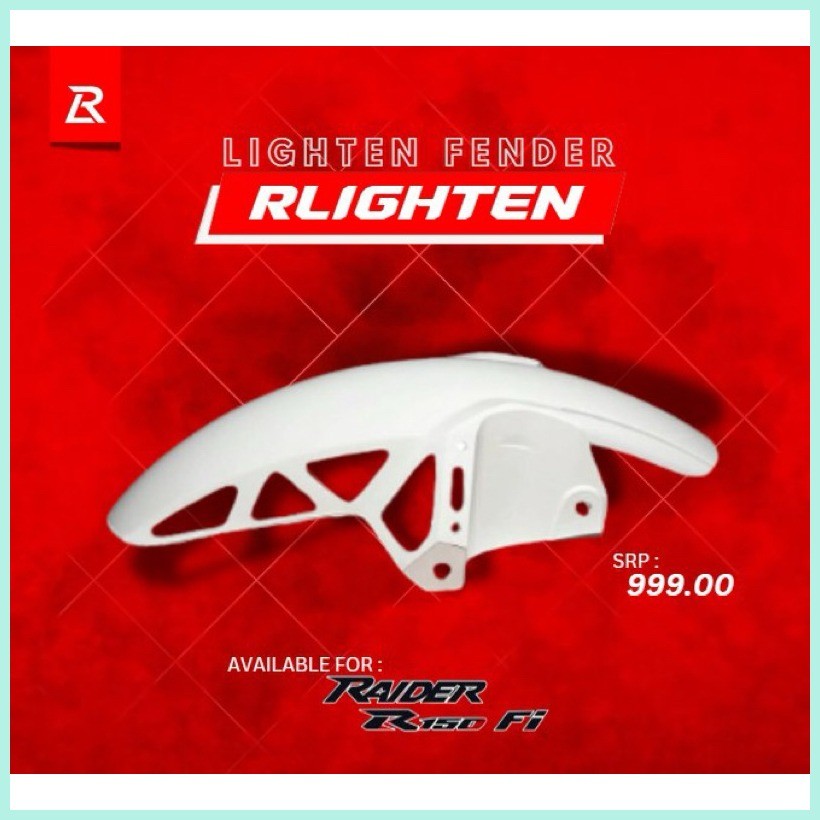 Lighten Front Fender For Raider Fi | Shopee Philippines
