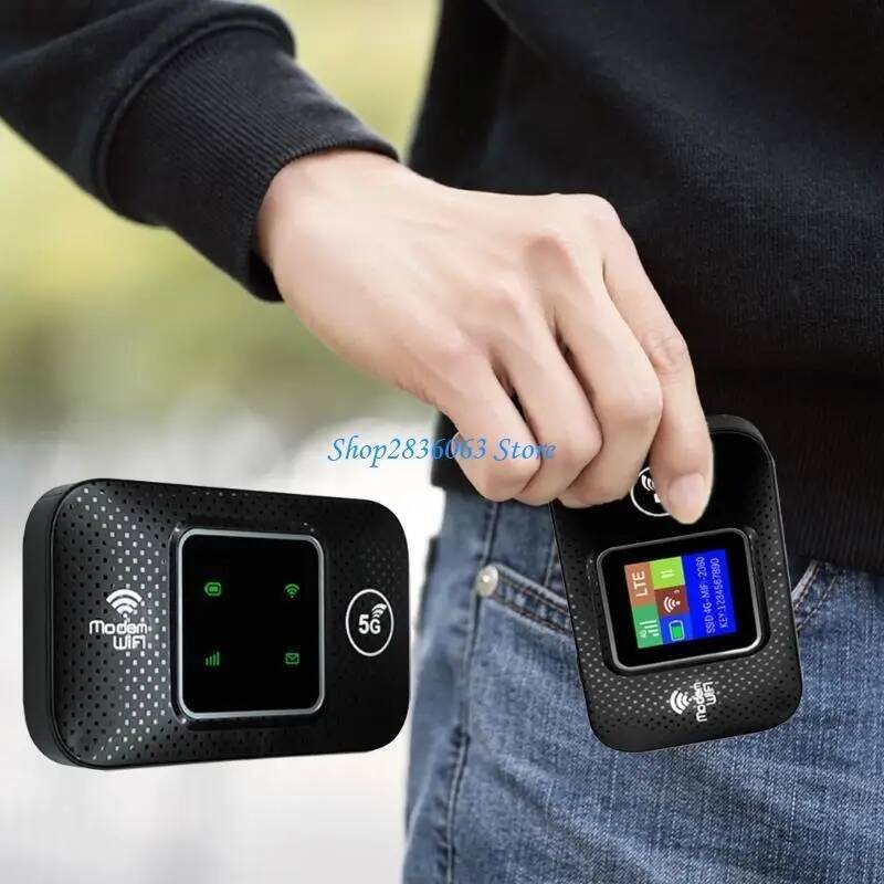 Fast 831D Speed 4G LTEs WiFi6 Portable Routers 300Mbps Universal Device ...