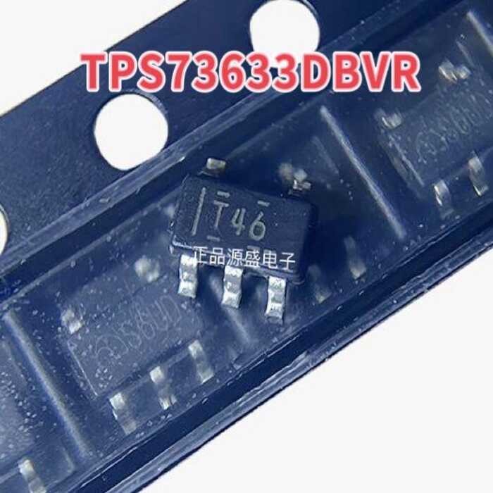 TPS73633DBVR TPS73633 Silk Screen T46 Low Dropout Linear Regulator (LDO ...