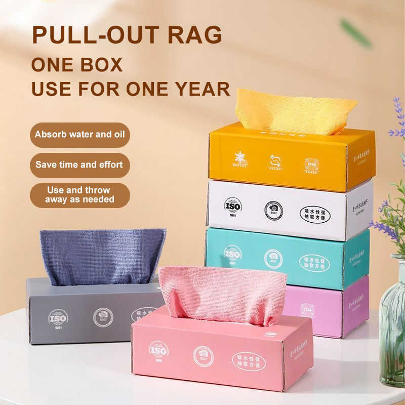 Wipes Dish Cloth 20Pcs/Box Extractable Towels Strong Absorbent ...