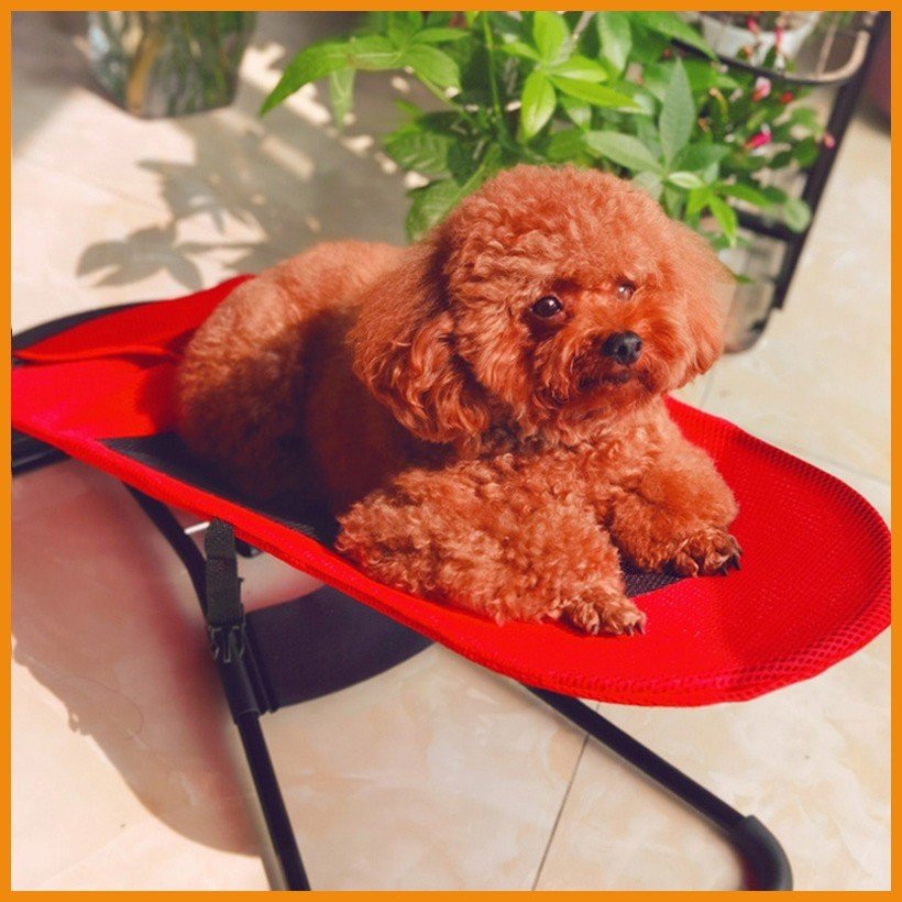 Dog Cat Rocking Chair Pet Rocking Bed Spring Recliner Portable Puppy ...