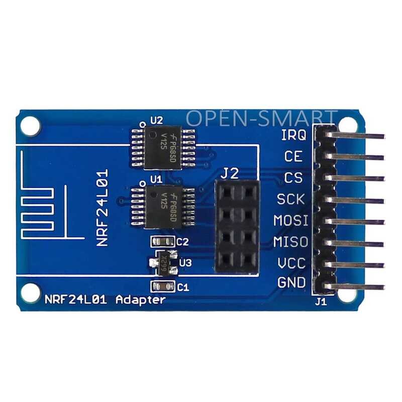 NRF24L01 Adapter Module 2.4G Hz Wireless Transceiver 3.3V/5V Compatible ...