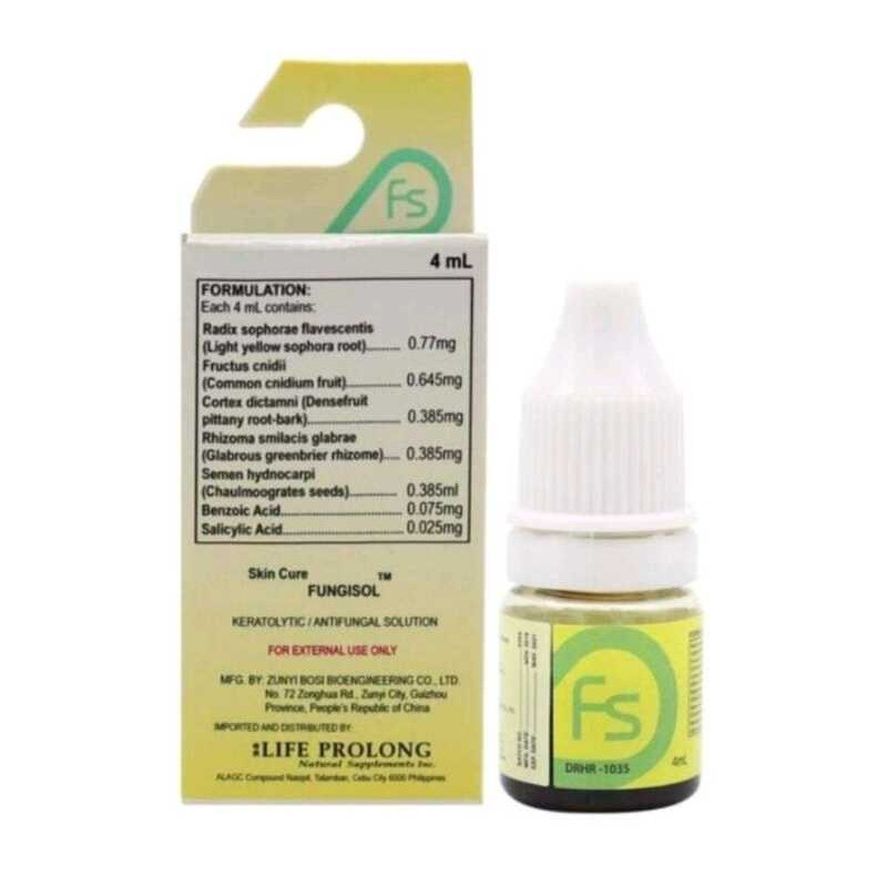 Fungisol 4Ml Solution/Bottle 003 E10 3A1 D24 | Shopee Philippines