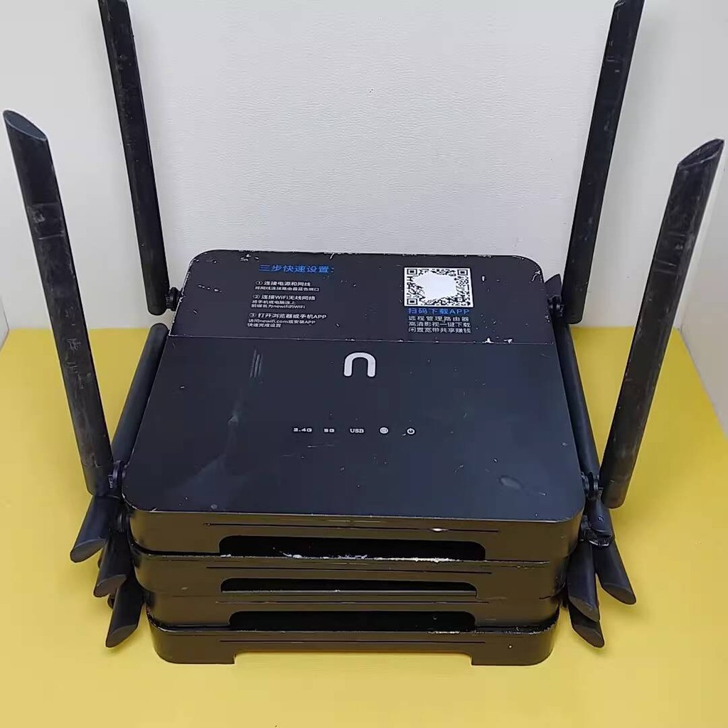 New Route 3 newifi D2 Dual-Band Wireless Gigabit Router 2.4G 5 | Shopee ...
