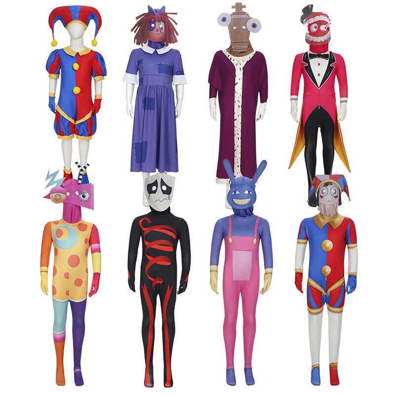 Magical Numbers Circus Costume Toy Cosplay Game Anime Doll Costume One ...