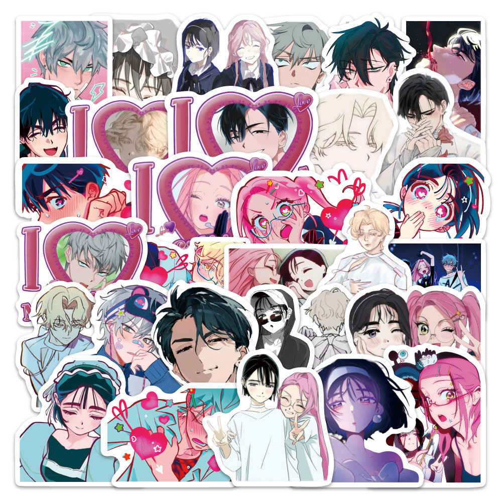 50PCS Alien Stage Sticker Cartoon Cool Ivan Till Luka Sua Mizi Popular ...