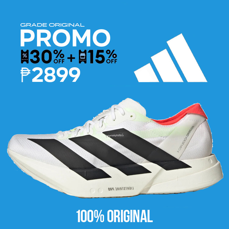 Adidas Adizero Adios Pro 4 White JR1094 Comfortable and durable running ...