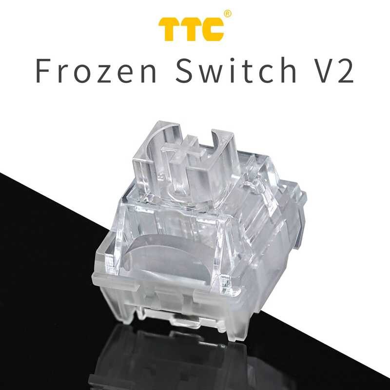 Yy TTC Frozen Switch V2 Mechanical Silent Switches 3 s Linear 39Gf RGB ...