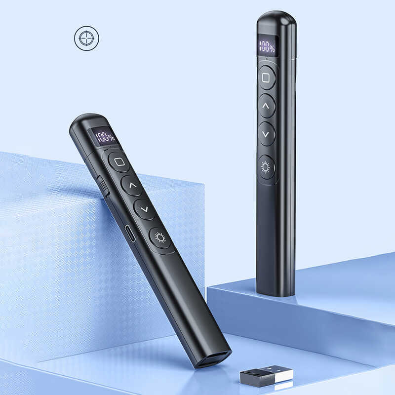 Powerpoint Page Turning Pen 100M Long Distance Remote Control Digital ...