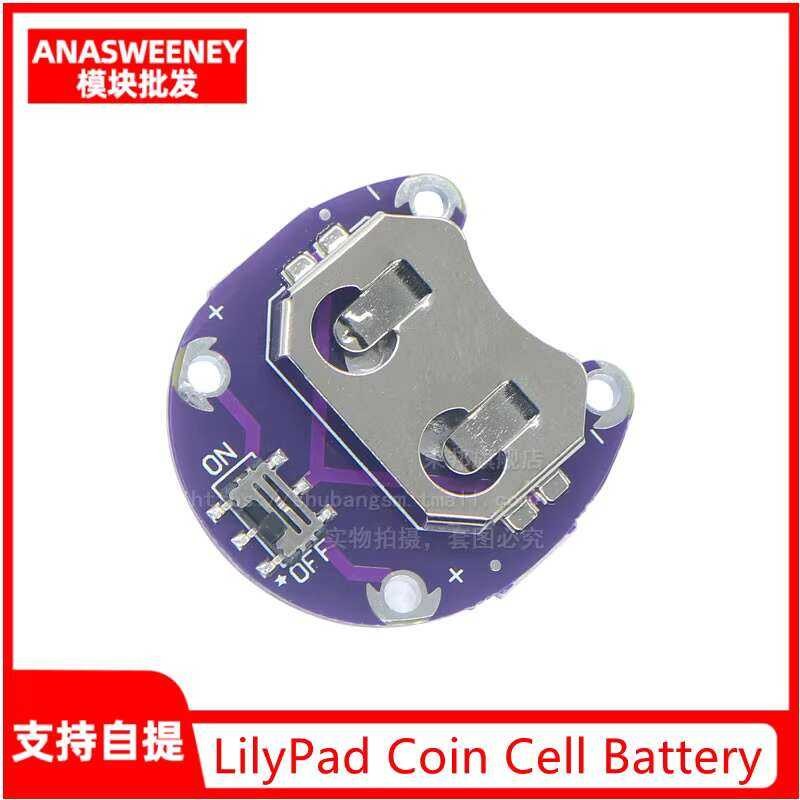 LilyPad Coin Cell CR2032 Battery Holder Module Switch Electronic ...