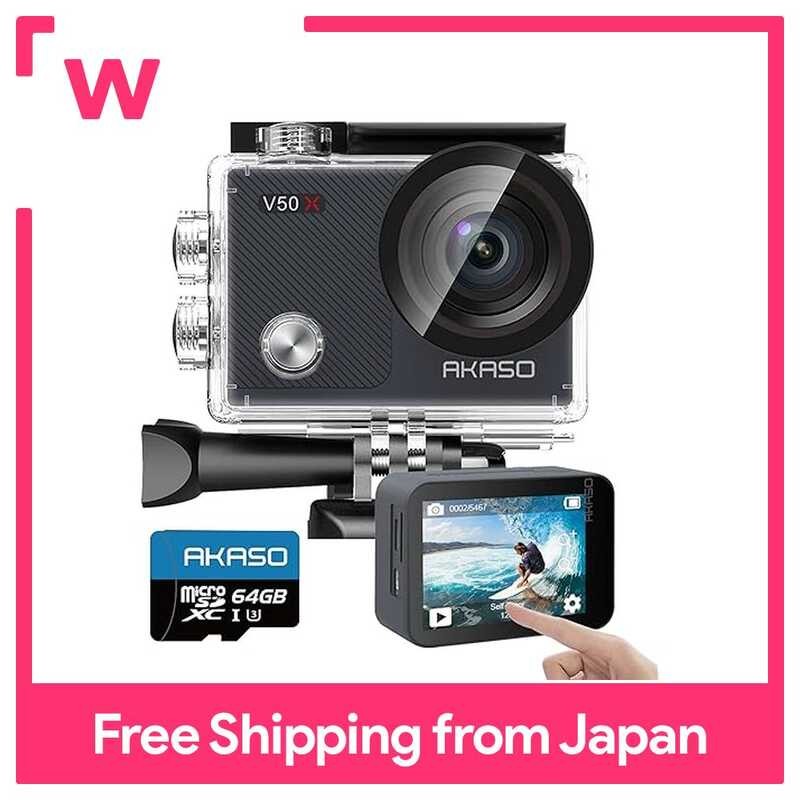 AKASO V50x, 4K30fps 20Mp With 64Gb Microsd Memory Card New Version 6 ...