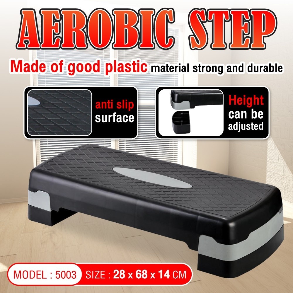Bettergrowph Aerobic Step Board Fitness Exercise Stepper Steps Height ...