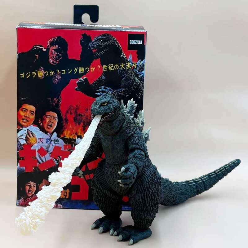 Godzilla NECA 1962 PVC Action Figure Collectible Movable Joints ...
