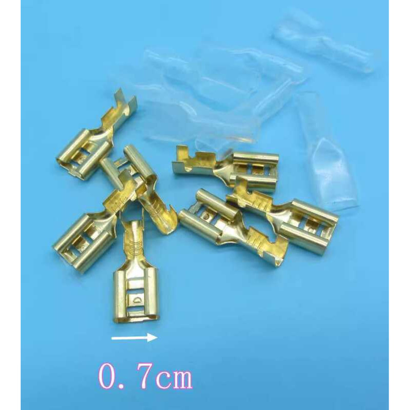 and Plugs Cold Pressed Terminal Blocks 0.7mm Interface Snap Spring ...