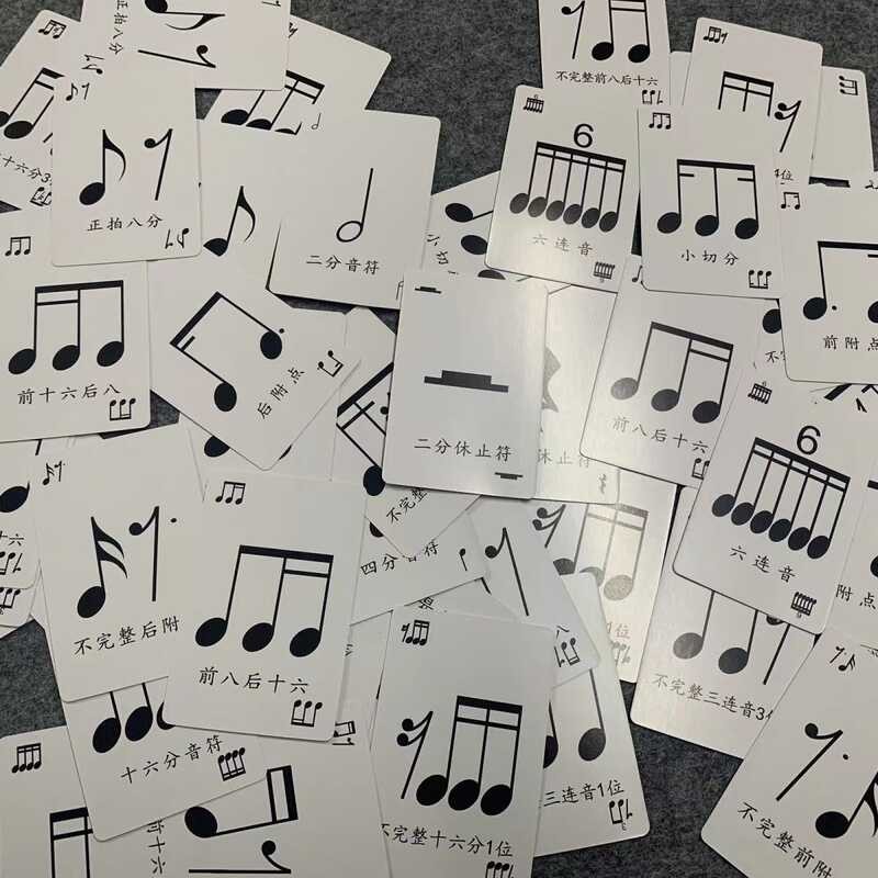 Rhythm Musical Notes Theory Jazz Drum Set Piano Music Fun Classroom ...