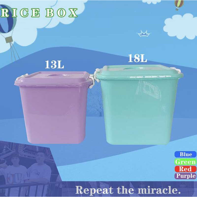 Rice Box Utility Storage Food Toy Aac | Shopee Philippines