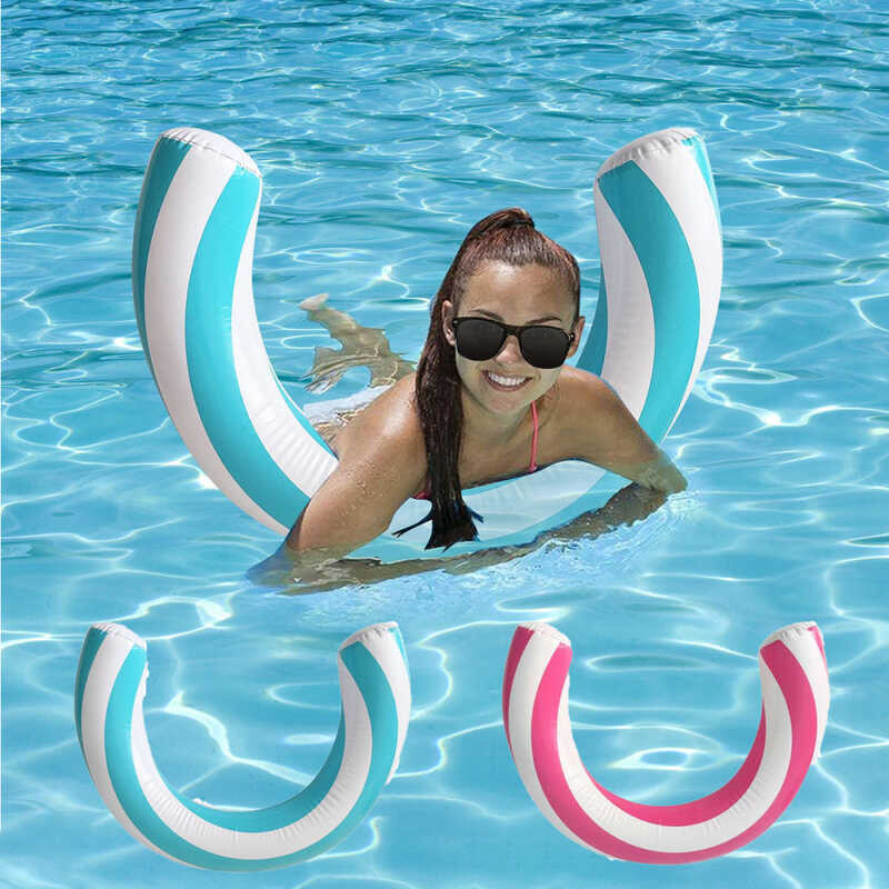 PVC Swimming Ring, Iatable Arc Swimming Pool Float F86 | Shopee Philippines