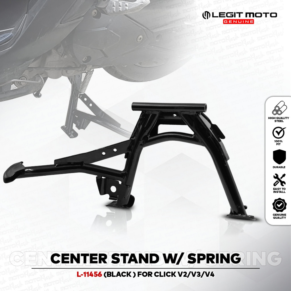 LEGITMOTO CLICK V2 / CLICK V3 / CLICK V4 CENTER STAND WITH SPRING L ...