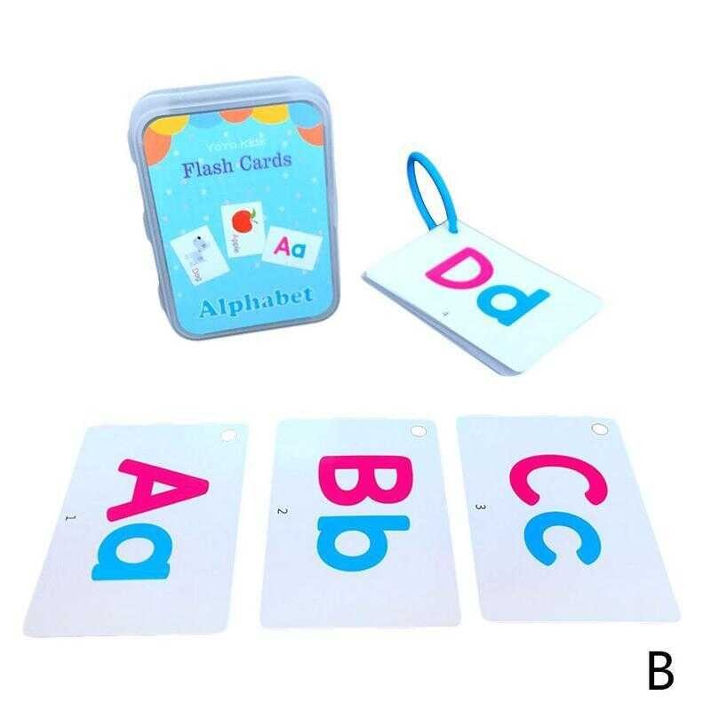 BABA Educational Flash Cards With Ring Early Development Kids Toys C89 ...