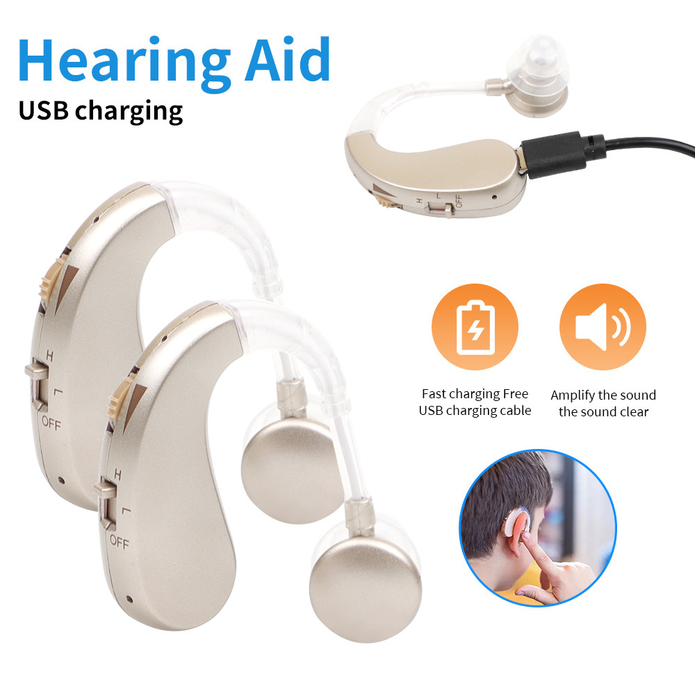 Hearing Aids Rechargeable Hearing Amplifiers Digital Ear Hearing Assist ...