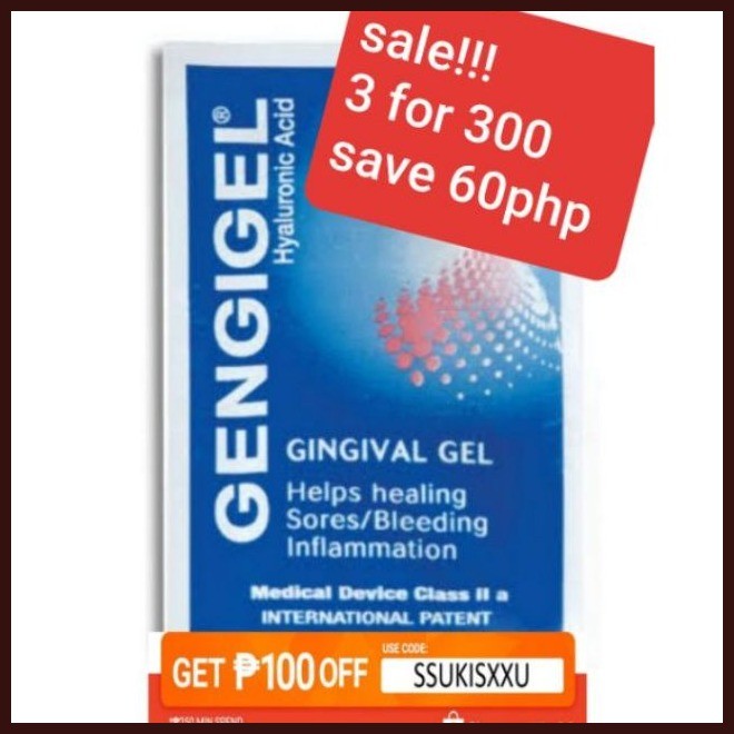 COD Gengigel- Gingival Gel Heal Sore Bleeding Inflammed Gums, Denture ...