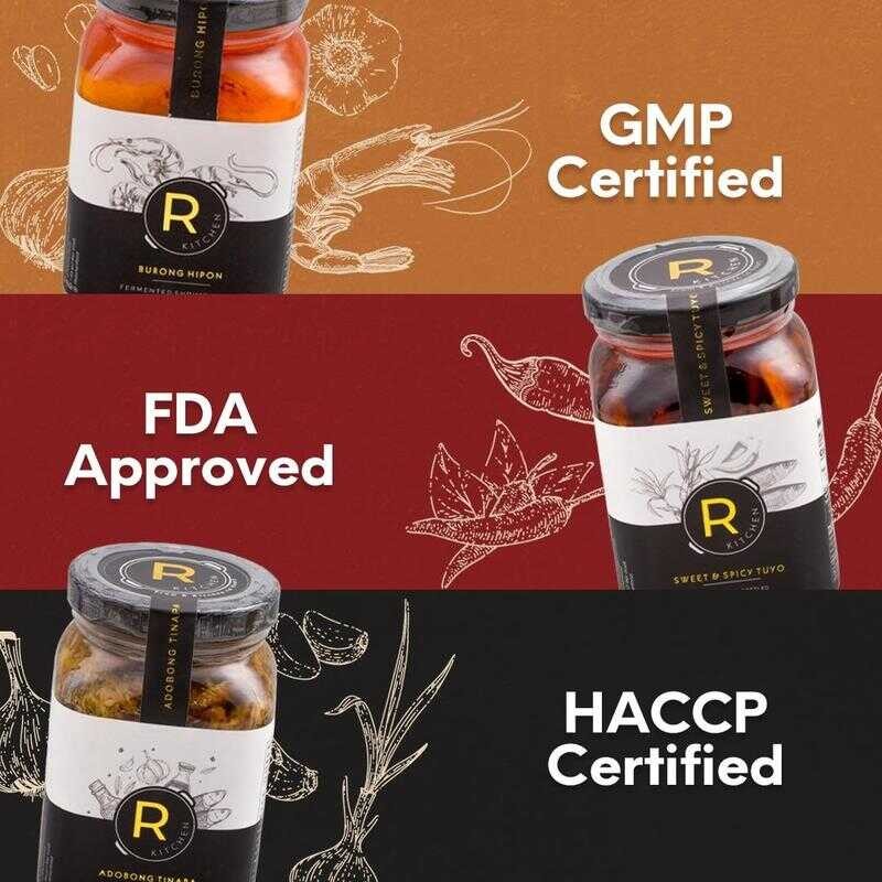 R KITCHEN NEW Bottled Gourmet 250G Complete Variants Made From Premium ...