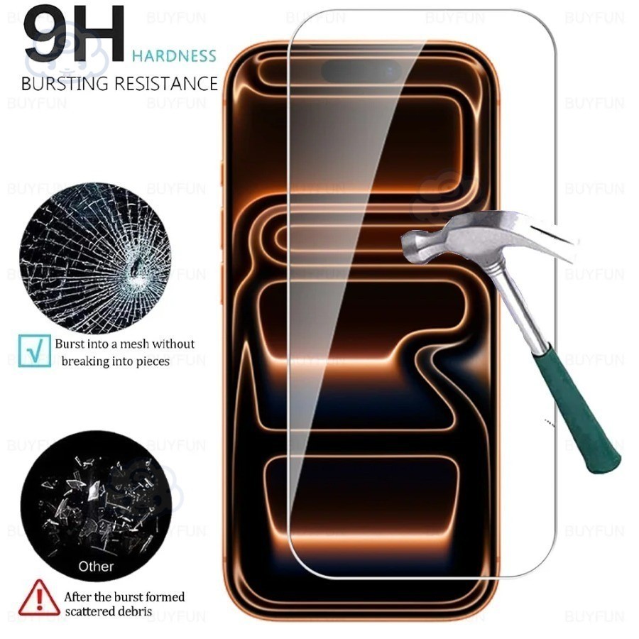 Scratch Resistant Ultra-clear Back Tempered Glass Screen Protector For ...