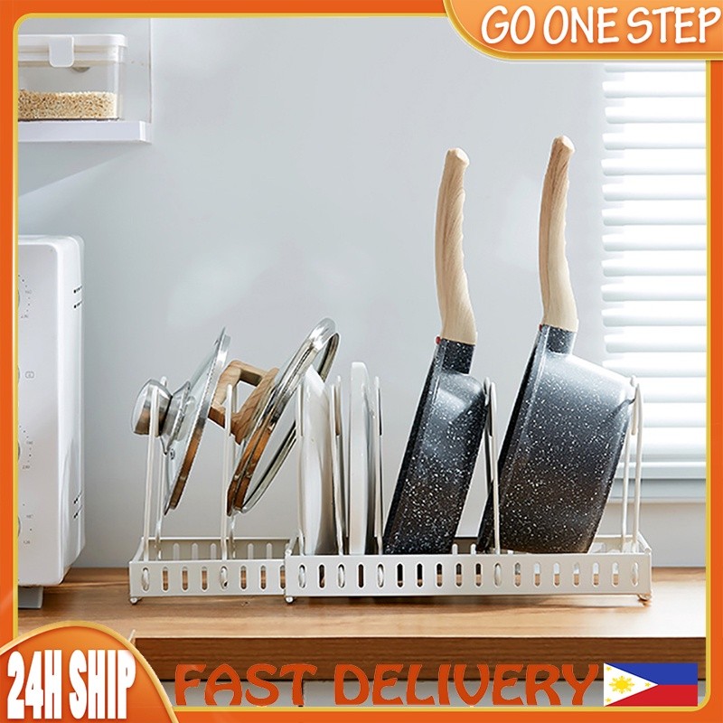 【Limited Time Lowest Price】4-7 Tier Kitchen Pan Organizer Expandable ...