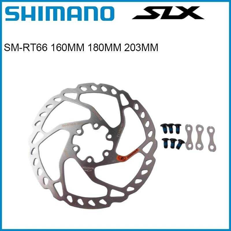 Shimano Rt66 93 Disc Rotor Slx Sm-Rt66 160Mm 180Mm 203Mm Brake 6-Bolt ...