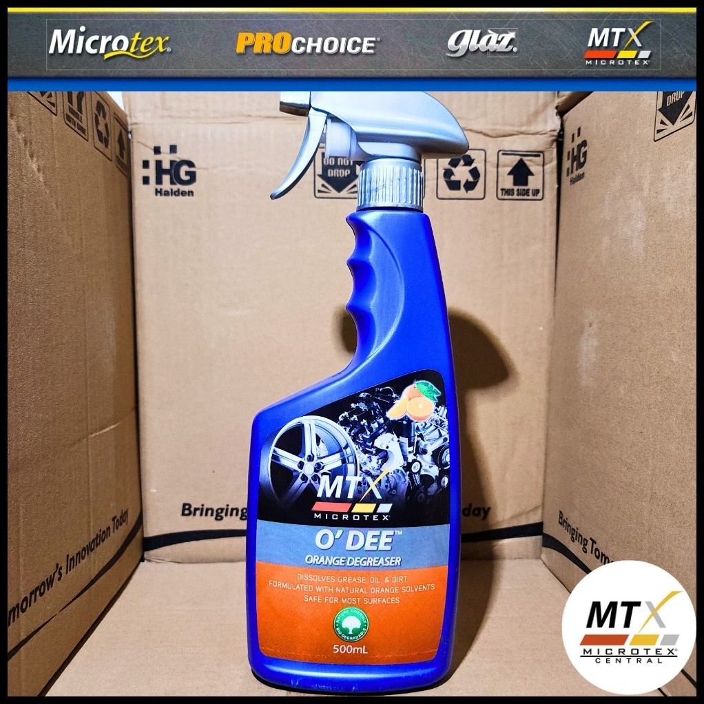 MTX Microtex O'dee Orange Degreaser 500ml | Ready to Use | Shopee ...