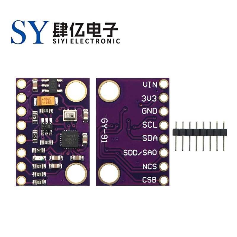 GY-91 MPU0+BMP280 10DOF Acceleration Gyroscope Compass Nine-axis Sensor ...