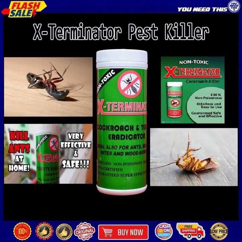 150 G TERMITE ANAY POWDER X-Terminator Non-Toxic INSECT / PEST KILLER ...