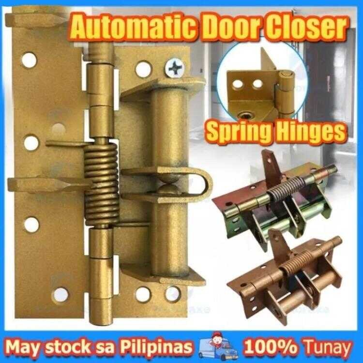 Automatic Door Closer Spring Hinges ( 4X2 ) Multifunctional Closing ...