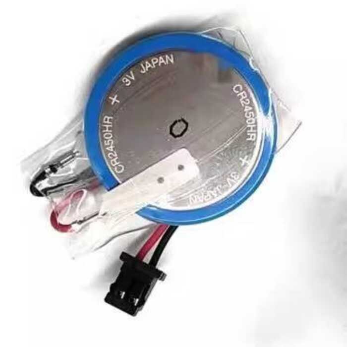 Batteria CR2450HR 3V 550mAh Con Connettore – Litio A Pulsante, Non Ricaricabile, Intervallo -40°C ~125°C, Durata 5 Anni
