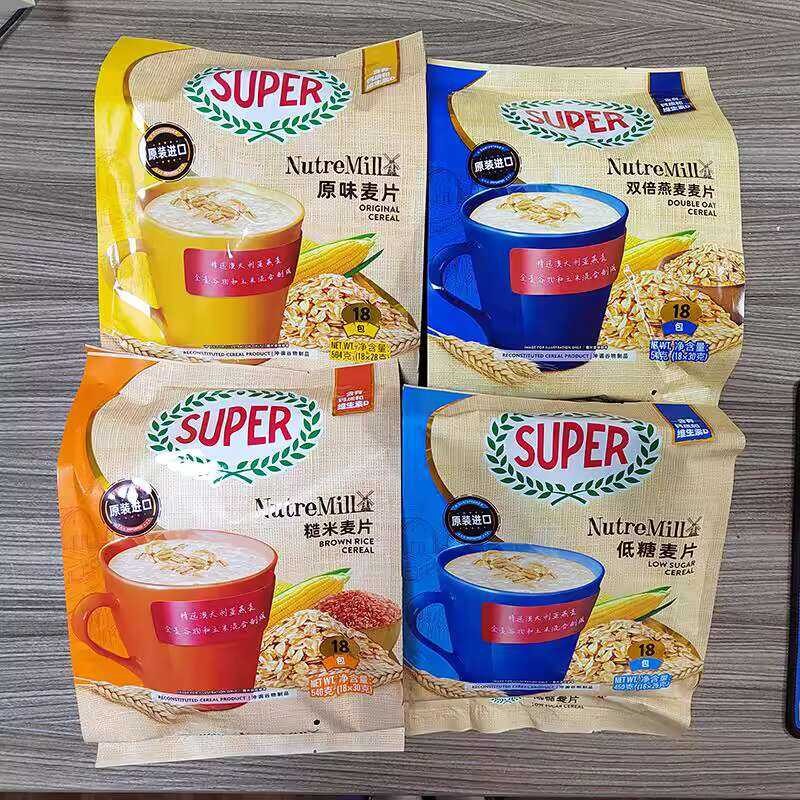 Malaysia Instant Ready-to-Eat Oatmeal Original Flavor Red Rice Cereal ...